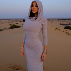 CAP BODYCON DRESS