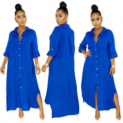 SHIRT STYLE DRESS