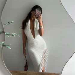 WHITE SUMMER DRESS