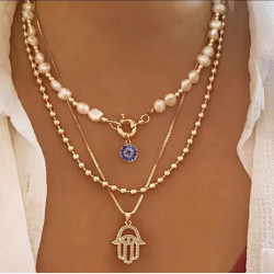 MULTI-LAYERS ZEN NECKLACE