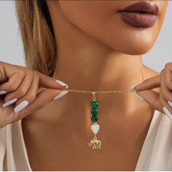 ELEPHANT STONE NECKLACE
