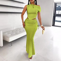 ASYMMETRIC TOP SKIRT