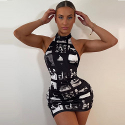 MINI PHOTO DRESS