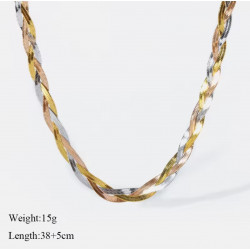 BRAIDED NECKLACE