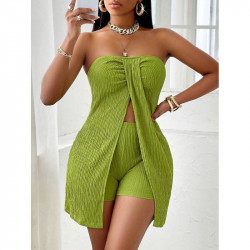 STRAP SHORT SET