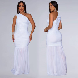 LONG WHITE DRESS