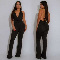 RUCHED PARTY JUMPSUIT