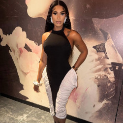 DESIGN 2 COLORS DRESS