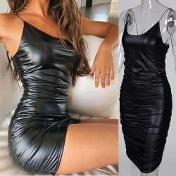 PU SHINE DRESS