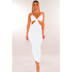 BODYCON MIDI SEXY DRESS