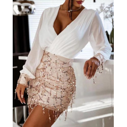 FIESTA DRESS LONG SLEEVE