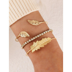 LEAVES BRACELET SET