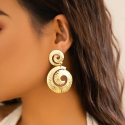 SPIRAL RETRO EARRINGS