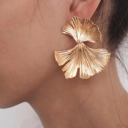 FLAT LEAVES EARRINGS