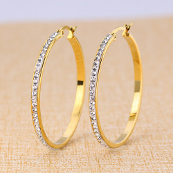 FLASHY ROPE EARRINGS