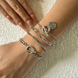 COIN BRACELET SET