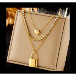 LOVE LOCK NECKLACE
