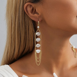 PEARL PENDANT EARRING