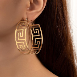 DESIGN BIG CIRCLE EARRING