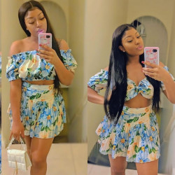 OFF-SHOULDER 2PCS SET
