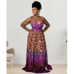PATTERN COLORED DRESS