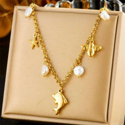 BEACH DOLPHIN NECKLACE