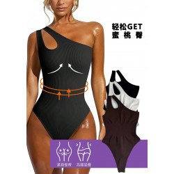 CROSS SHOULDER BODYSUIT