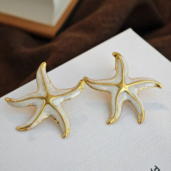 COLORED STAR EARRING
