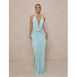 SEXY V BACKLESS DRESS