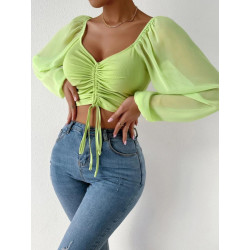 PUFF SLEEVE TOP